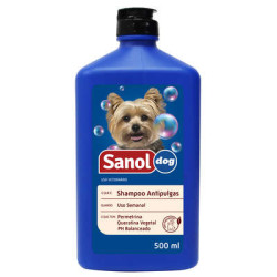 Shampoo Sanol Dog 500ML Antipulgas