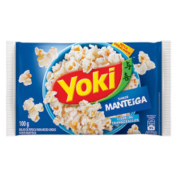 Pipoca Microondas Yoki PopCorn 100gr Man