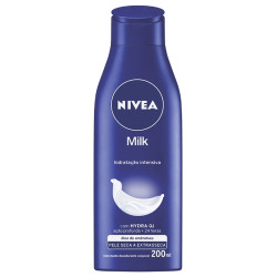 Locao Hidratante Nivea 200ml Milk