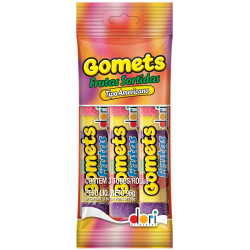 Bala de Goma Gomets Tubo Dori 96gr Fts S