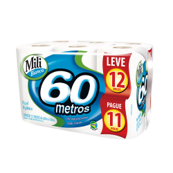 Papel Higienico Mili 60mts Lv12 Pg11un B
