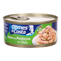 Atum Gomes da Costa 170gr Pedacos em ole