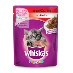 Alimento para Gatos Whiskas 85gr Filhote