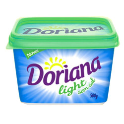 Margarina Doriana Light 500gr sem Sal
