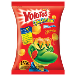 Salgadinho Yokitos 153gr Conchinhas Pres