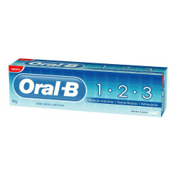 Creme Dent 123 Oral-B 70gr Menta Suave