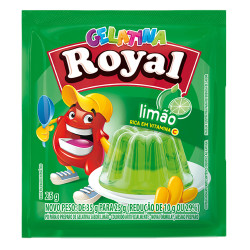 Gelatina em Po Royal 25gr Limao