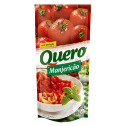 Molho Tomate Quero Sache 340gr Manjerica