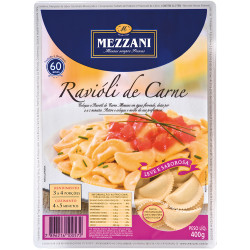 Massa Ravioli Mezzani 400gr Carne