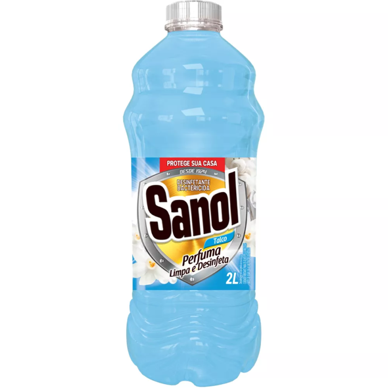Desinfetante Sanol 2Lt Leitoso Talco