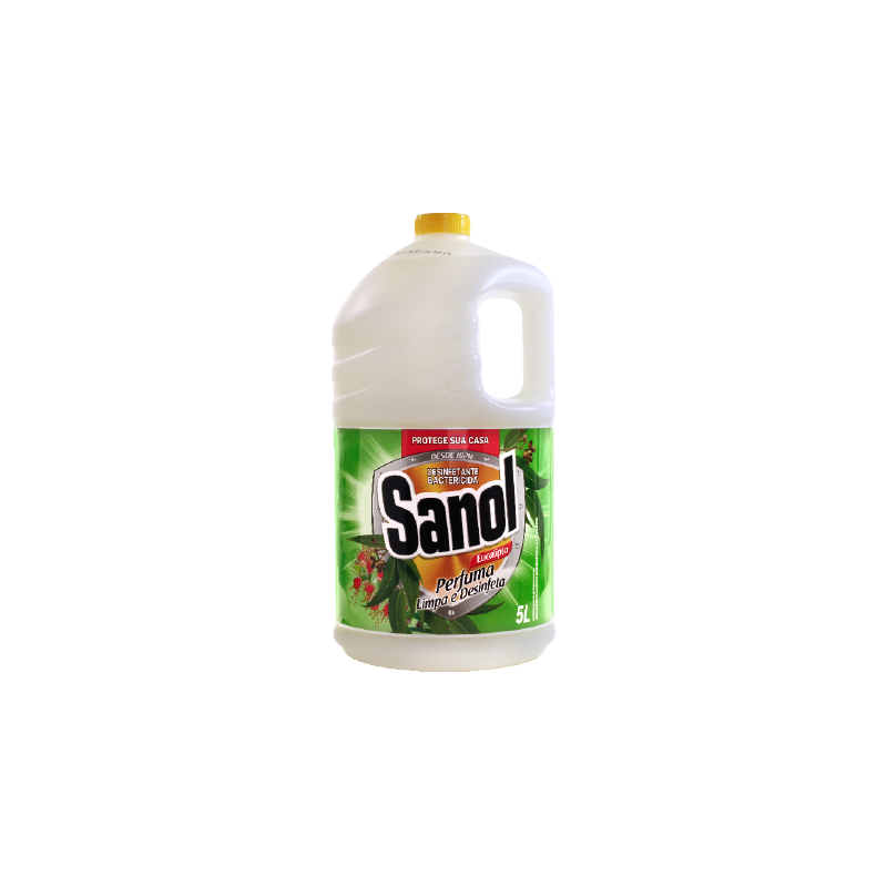 Desinfetante Sanol 5Lt Leitoso Eucalipto