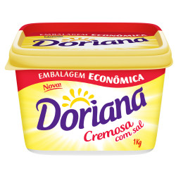 Margarina Doriana Cremosa 1kg com Sal