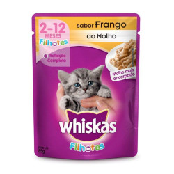 Alimento para Gatos Whiskas 85gr Filhote