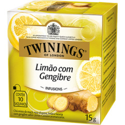 Chá Twinings Limão e Gengibre 15gr