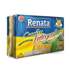 Biscoito Renata 360gr Cracker Integral
