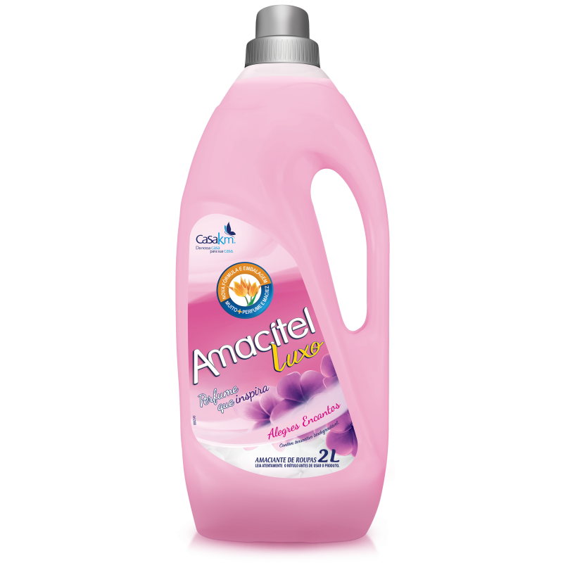 Amaciante Amacitel Luxo 2Lt Alegres Enca