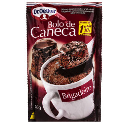 Bolo de Caneca Dr.Oetker 70gr Brigadeiro