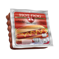 Salsicha Perdigao 500gr Hot Dog