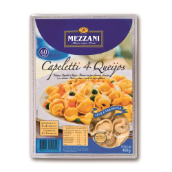 Massa Capeletti Mezzani 400gr 4 Queijos