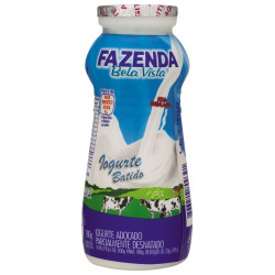 Iogurte Liquido Fazenda 180gr Batido