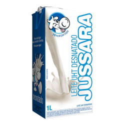 Leite Jussara Longa Vida 1lt Desnatado