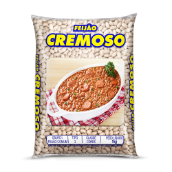 Feijao Caipira 1kg Cremoso Carioca
