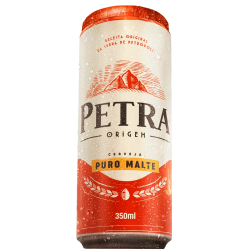 Cerveja Petra Puro Lata Malte 350ml