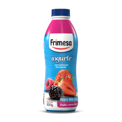 Iogurte Frimesa 850gr Frutas Vermelhas