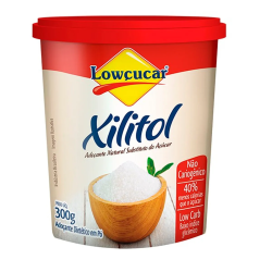 Adoçante em Pó Lowcucar Xilitol 300gr