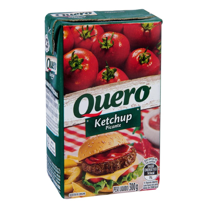 Ketchup Quero Picante 300gr Tp