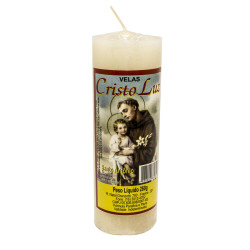 Velas Cristo Luz 260gr Santo Antonio