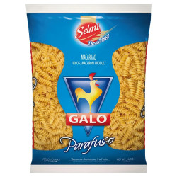 Macarrão Semolado Galo 500gr Parafuso