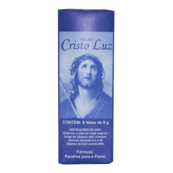 Velas n5 Cristo Luz Caixa com 8un