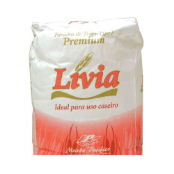 Farinha de Trigo Livia 1kg Premium