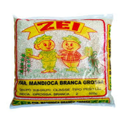 Farinha de Mandioca Zei 500gr Branco Gro