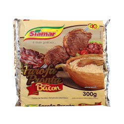 Farofa Siamar 300gr Mandioca  Bacon
