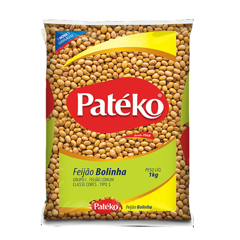 Feijao Pateko Bolinha 1kg