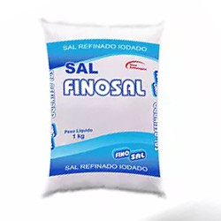 Sal Refinado Finosal 1kg