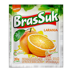 Refresco Brassuk 20gr Laranja