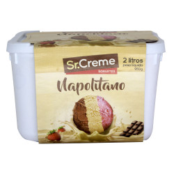Sorvete Sr.Creme 2lt Napolitano