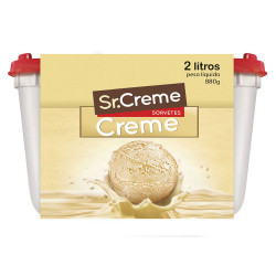Sorvete Sr.Creme 2lt Creme