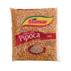 Milho Pipoca Siamar 500gr