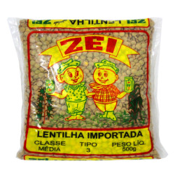 Lentilha Zei Importada 500gr
