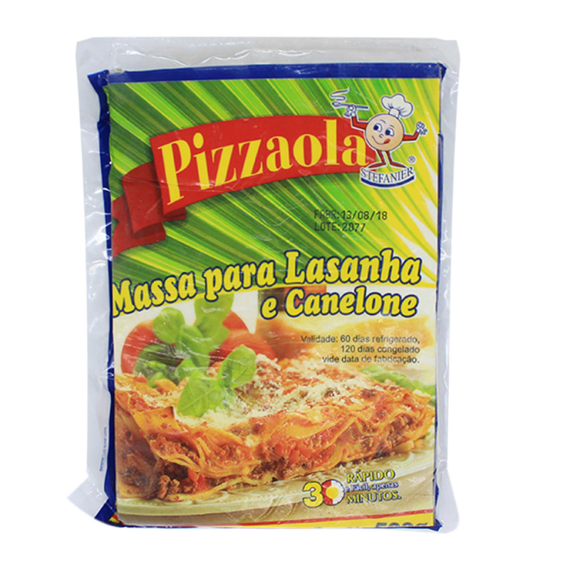 Massa Lasanha Pizzaola 500gr