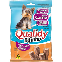 Bifinhos Qualidy 55gr Pequeno Porte Carn