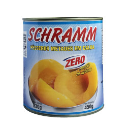 Pêssego em Calda Schramm 450gr Zero