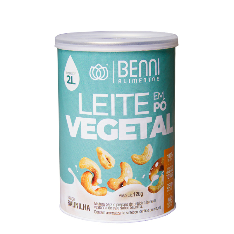 Leite Vegetal em Pó Benni 120gr Baunilha