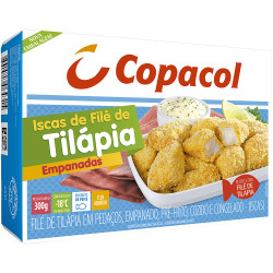 Isca de File Tillapia Copacol 300gr