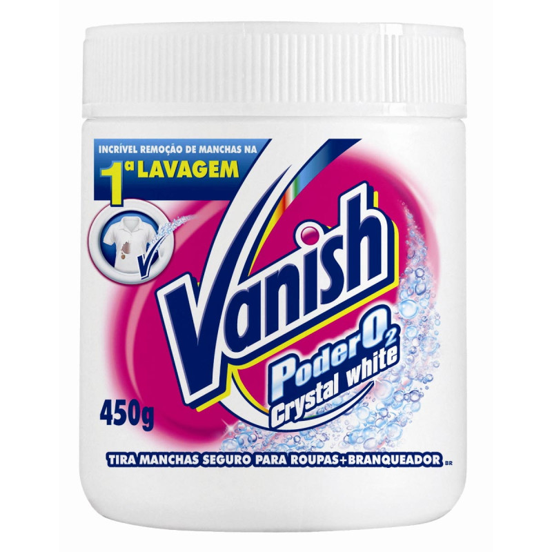 Tira Mancha Vanish Poder O2 450g Crystal