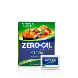 Adoçante em pó Zero Cal C/Stevia 40Gr